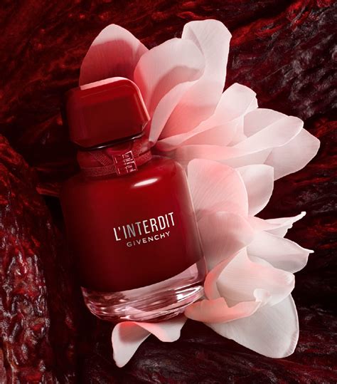 givenchy l'interdit rouge punmiris|givenchy interdit rouge ultime.